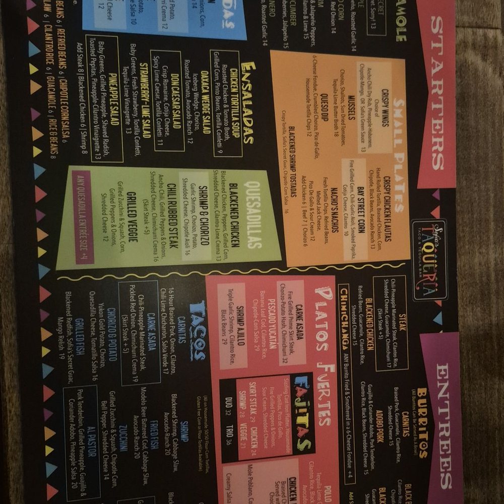 Menu Menu