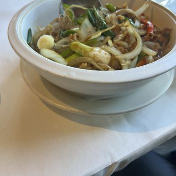 Silver Spoon Gourmet Cuisine - Shredded pork chili pepper noodles(rice noodles) This is spicy! - Chinese Near Me - Castro Valley, California Silver Spoon Gourmet Cuisine - Shredded pork chili pepper noodles(rice noodles) This is spicy! - Chinese Near Me - Castro Valley, California