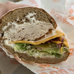 #3 Turkey & Cheddar - a thick layer of meat #3 Turkey & Cheddar - a thick layer of meat