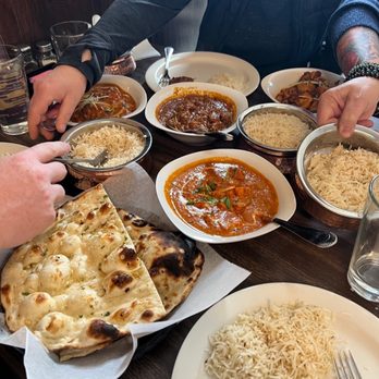 Janoon - 41. Garlic Naan 4. Butter Chicken 5. Chicken Tikka Masala - Indian Near Me - Kent, Washington