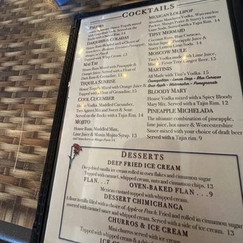 Yolanda's Mexican cafe - Cocktails menu & Dessert menu - Mexican Near Me - Camarillo, California Yolanda's Mexican cafe - Cocktails menu & Dessert menu - Mexican Near Me - Camarillo, California