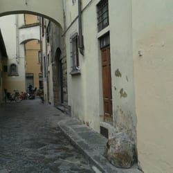 Il Sasso di Dante - View of the street the sasso is in - by danella