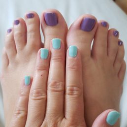 Pedicure and no chip manicure Nails Today - Itasca, IL 8/4/18