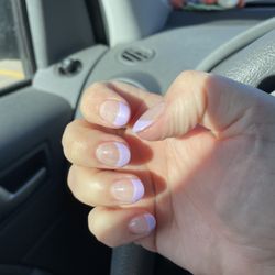 New Joy Nails - Colored French tip by Mai