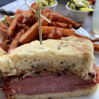Krista's - Mufaletta Sandwich - New American Near Me - Cornish, Maine