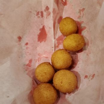 Amber Jack Seafood & Steaks - Hush puppies for the table, there were a lot more! They were good! - Seafood Near Me - Gastonia, North Carolina Amber Jack Seafood & Steaks - Hush puppies for the table, there were a lot more! They were good! - Seafood Near Me - Gastonia, North Carolina