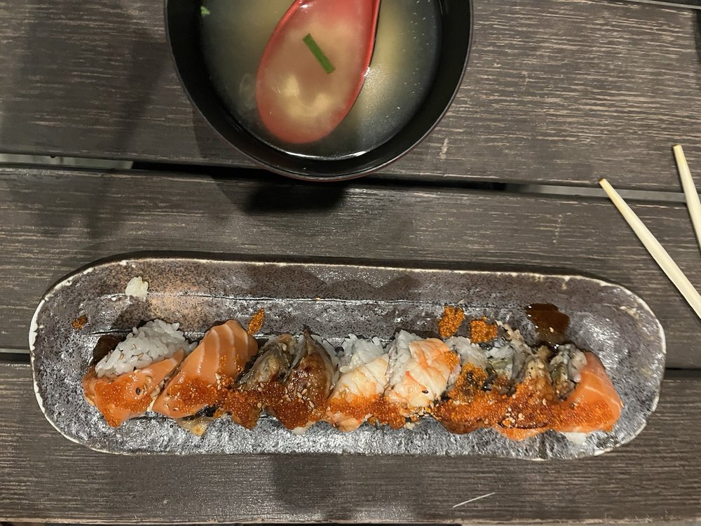Food from Tsunami Restaurant & Sushi Bar