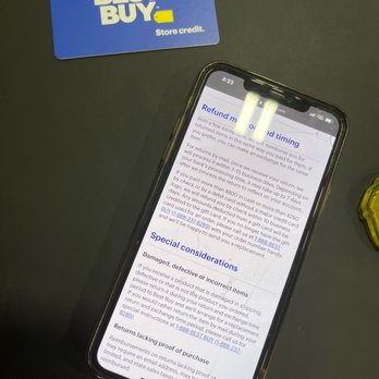 Best Buy - Glendora - Came for a online return and he's tryna say I can only get my refund back on a gift card . - Electronics Near Me - Glendora, California Best Buy - Glendora - Came for a online return and he's tryna say I can only get my refund back on a gift card . - Electronics Near Me - Glendora, California