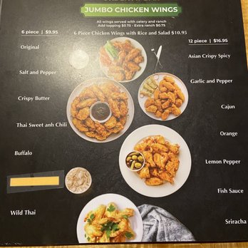 Burnett's Pub - Jumbo Chicken Wings - Vietnamese Near Me - Renton, Washington
