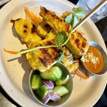 Kapow Thai Eatery - Chicken Satay - Thai Near Me - Union City, California