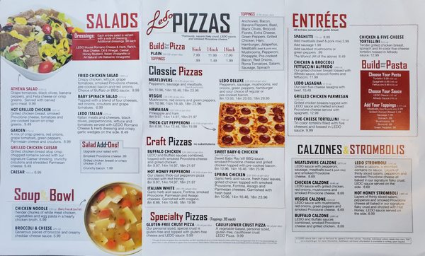 Menu photo 3 Ledo Pizza Chambersburg, PA