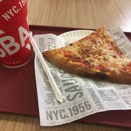 Cheese pizza with a drink. This wasn't good at all. Cheese pizza with a drink. This wasn't good at all.