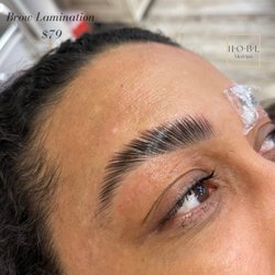 The house of Brows and Lashes - Brow Lamination only here at HOBL Med Spa