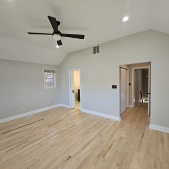 M & C Global Construction - Master Bedroom w/ new floors - General Contractors Near Me - Odenton, Maryland