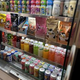 Korean and Japanese drinks