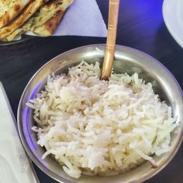 Basmati rice. Basmati rice.