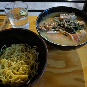 Underbelly - Underbelly ramen with extra noodles and egg. - Bars Near Me - San Diego, California