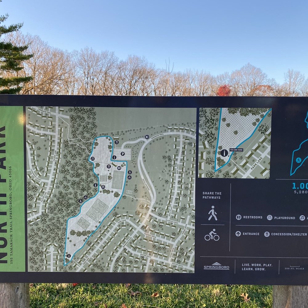 North Park - The map/legend - Parks Near Me - Springboro, Ohio North Park - The map/legend - Parks Near Me - Springboro, Ohio