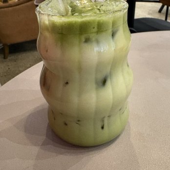 Necessary & Sufficient Coffee - Printers Row - Iced matcha - Coffee & Tea Near Me - Chicago, Illinois