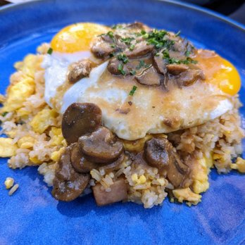 O'Flaherty's Irish Pub - Loco moco over spam fried rice - Irish Pub Near Me - San Jose, California O'Flaherty's Irish Pub - Loco moco over spam fried rice - Irish Pub Near Me - San Jose, California