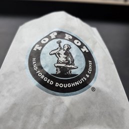 a bag of doughnuts