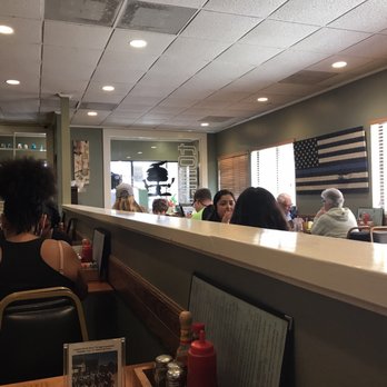 Tom's - One of two dining rooms...triple the size of the burger joint I remember when I was a kid! - Burgers Near Me - Lompoc, California