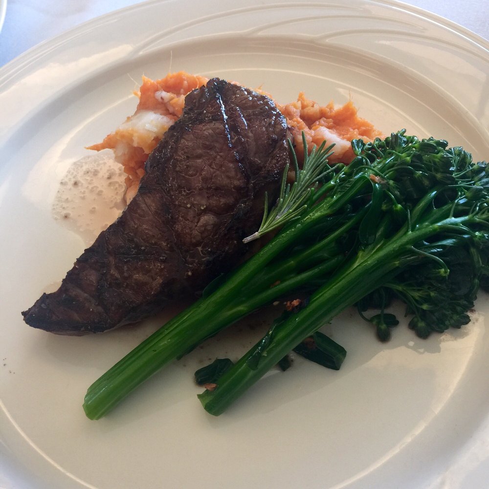 Norseman Restaurant - Main course: Bison Steak - New American Near Me - Pleasant Hill, California Norseman Restaurant - Main course: Bison Steak - New American Near Me - Pleasant Hill, California