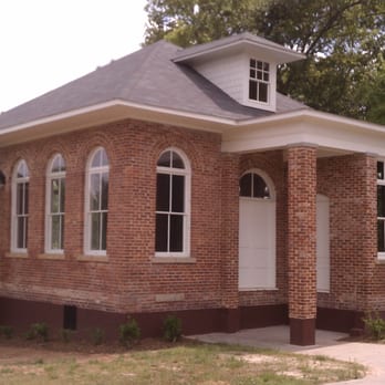Pelham Mill Park - The former Pelham Mill Post Office, built circa 1870, was moved to the park when Hwy. 14 was widened - Dog Parks Near Me - Greer, South Carolina