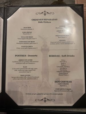 Menu photo 4 Isla Cuban-Latín Kitchen & Rum Bar La Palma, CA Menu photo 4 Isla Cuban-Latín Kitchen & Rum Bar La Palma, CA
