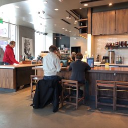 The bar seating is a personal favorite while waiting for a nitro cold brew.
