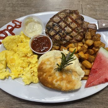 Chops & Eggs - Pork chop and eggs - New American Near Me - Corpus Christi, Texas Chops & Eggs - Pork chop and eggs - New American Near Me - Corpus Christi, Texas