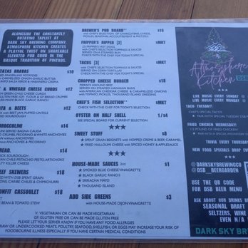 Dark Sky Brewing - Their food. Ask about their specials. - Breweries Near Me - Flagstaff, Arizona Dark Sky Brewing - Their food. Ask about their specials. - Breweries Near Me - Flagstaff, Arizona