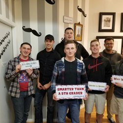 Cinema Escape Rooms - Thank you to the 23 Marines who did the room today and thank you to Clue for setting it up!