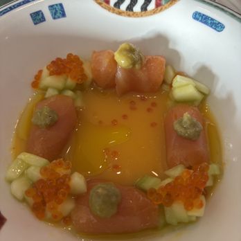 The Hummingbird - tiradito de salmon - Peruvian Near Me - Los Angeles, California The Hummingbird - tiradito de salmon - Peruvian Near Me - Los Angeles, California