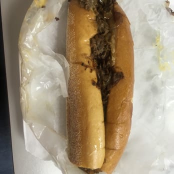 Philly Style Steaks & Subs - Doesn't look like much, but it's awesome! This is the half size, it was plenty for me. - Cheesesteaks Near Me - Norfolk, Virginia Philly Style Steaks & Subs - Doesn't look like much, but it's awesome! This is the half size, it was plenty for me. - Cheesesteaks Near Me - Norfolk, Virginia