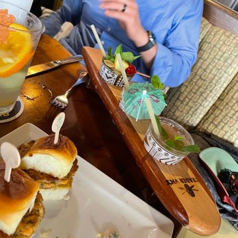 Trader Vic's - Mai tai flight - Hawaiian Near Me - Emeryville, California Trader Vic's - Mai tai flight - Hawaiian Near Me - Emeryville, California