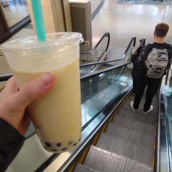 Te'amo Boba Bar - Jasmine bubble tea on the escalator. It was a journey. - Bubble Tea Near Me - Chicago, Illinois Te'amo Boba Bar - Jasmine bubble tea on the escalator. It was a journey. - Bubble Tea Near Me - Chicago, Illinois