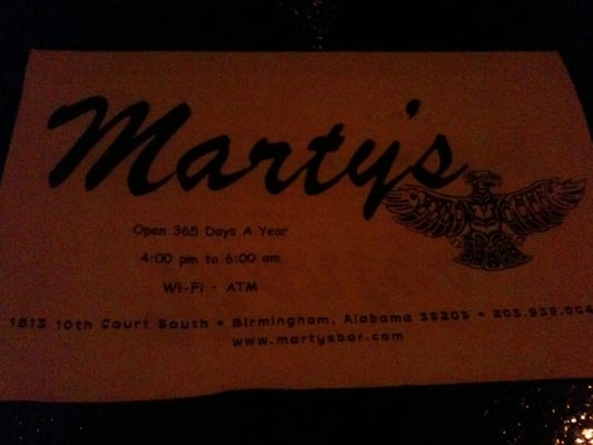 Marty's PM by null