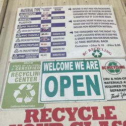 BC Recycling - 8/2025 rates