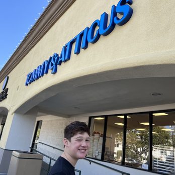 Tommy and Atticus - Atticus excited to eat at Tommy and Atticus! - Bakeries Near Me - Redondo Beach, California Tommy and Atticus - Atticus excited to eat at Tommy and Atticus! - Bakeries Near Me - Redondo Beach, California