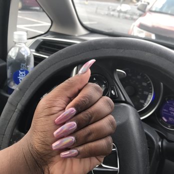 New Nails & Spa - Hologram nails by Brian. I'm in loveeee - Nail Salons Near Me - Decatur, Georgia