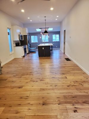 main floor remodeled - this main floor was old floors  and  walls  in bad shape we  did everything looks like new