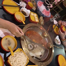 The ingredients were incredibly fresh, the broth was rich and flavorful, and the service was attentive and friendly throughout the meal.