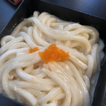 One Piece Sushi - Udon Carbonara - Japanese Near Me - Millbrae, California