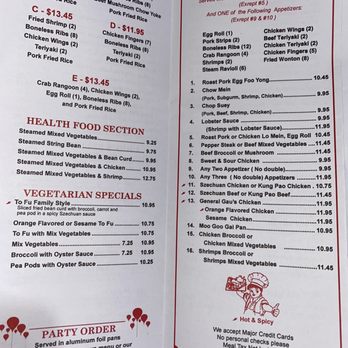 Hong Kong Express - Menu - Chinese Near Me - Saugus, Massachusetts