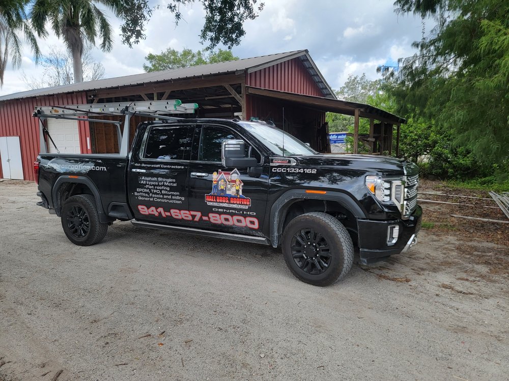 Slide of Hall Bros Roofing and Construction