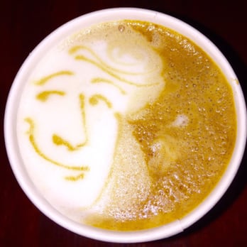 Bisbee Coffee - Most unique coffee art I have gotten so far - Coffee & Tea Near Me - Bisbee, Arizona