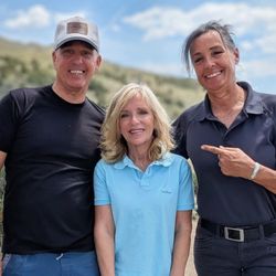 Raptor Adventures - My husband, myself, and Kathleen
