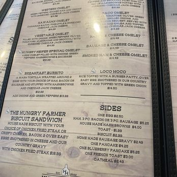 Hungry Heifer Diner - Menu - Diners Near Me - Raymond, Washington