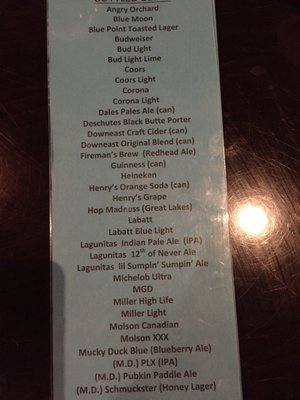 Menu photo 1 Sassy's Bar and Grille Twinsburg, OH